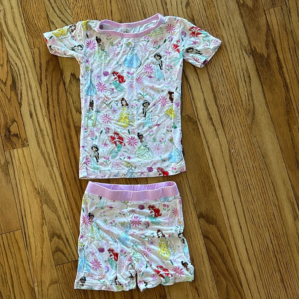 Little sleepies 4T princess pajama set